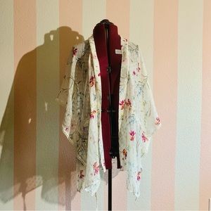 NWT Kimono style top L/XL